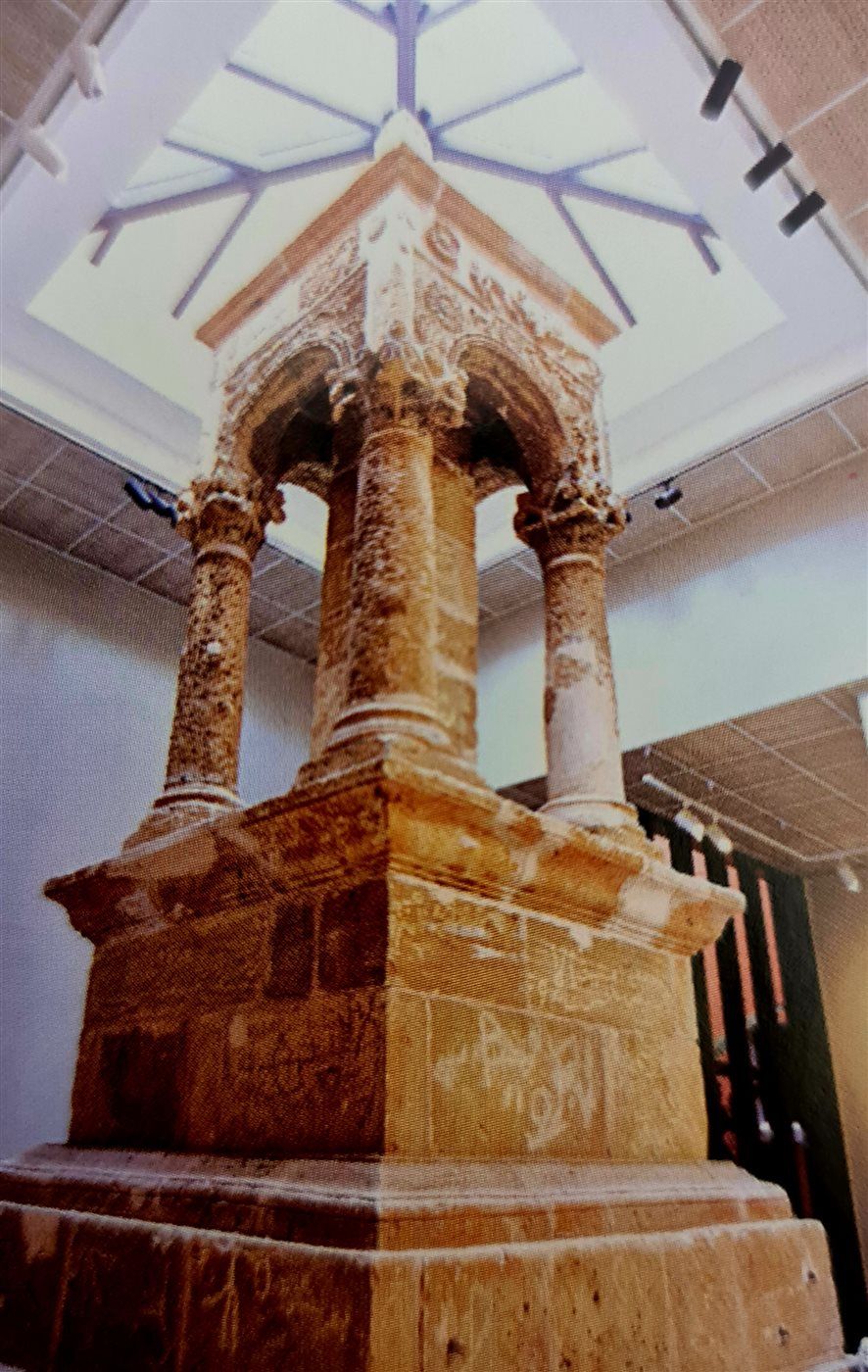 ضريح قرزة مزيج من العمارة المحلية والرومانية