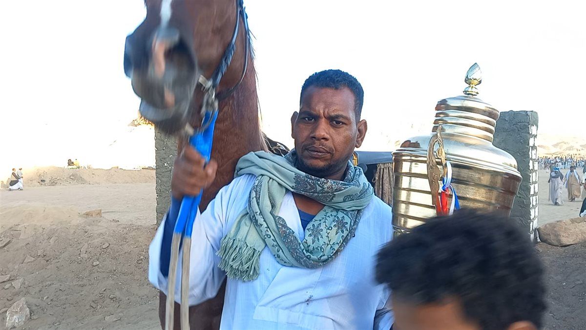 الفارس مغوار من قرية النزل بمركز ادفو 