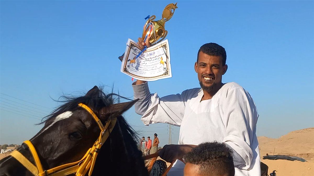 الفارس أسامة قرية قته مركز نصر النوبة 