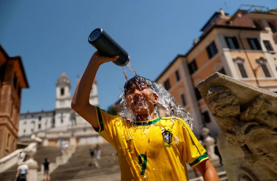 <strong>موجات الحر في أوروبا والشرق الأوسط</strong>