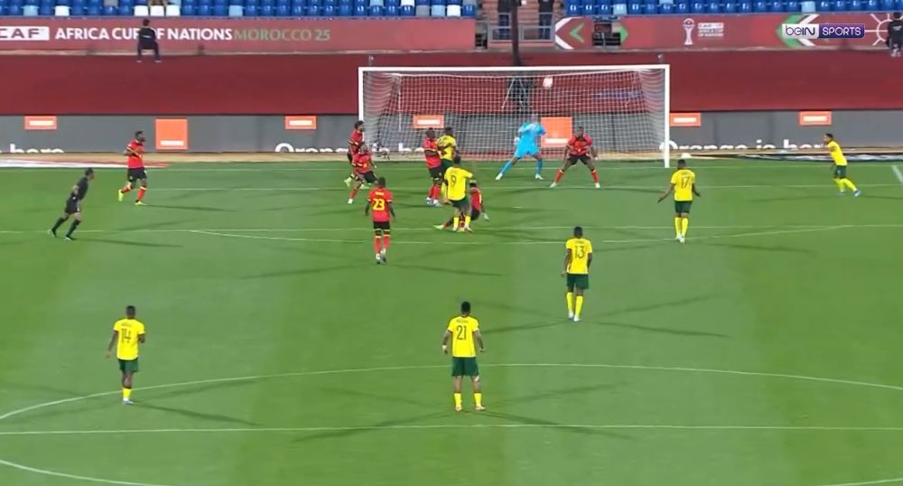 تنظيم منتخب جنوب إفريقيا في الحالة الهجومية