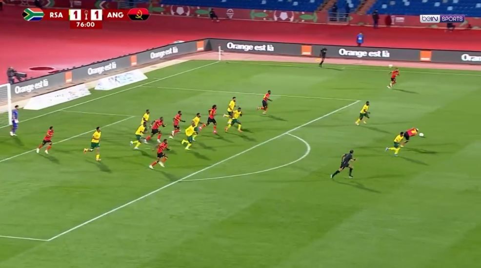 هجوم مرتد سريع لجنوب إفريقيا