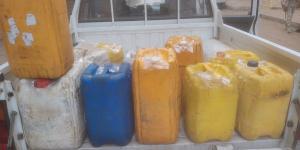 ضبط زيوت طعام مجهولة المصدر ومنشأة دون ترخيص بالفيوم