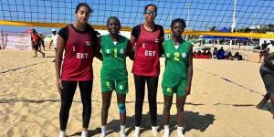 منتخب الكرة الطائرة الشاطئية يحصد فضية دورة الألعاب الأفريقية للشباب