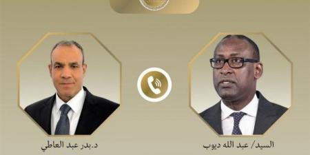 وزير الخارجية يبحث مع نظيره المالي دعم التعاون الاقتصادي بين البلدين