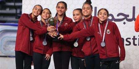 صيد الدقي يحصد فضية بطولة الجمهورية للفرق للجمباز الفني