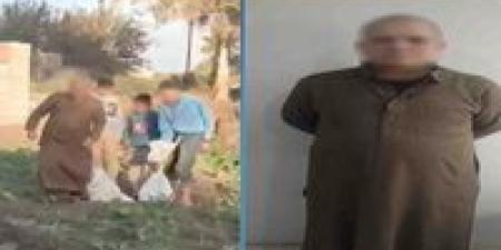 خايف على أسرته.. ضبط مزارع جمع جراء صغيرة داخل جوال لإلقائها في مصرف بالغربية