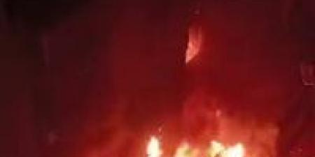 حريق ضخم داخل عمارة سكنية بالهرم دون خسائر بشرية