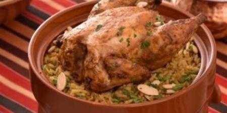 طريقة تحضير السمان مع أرز الأوزي