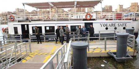 محافظ الدقهلية يتفقد الأتوبيس النهري وأعمال تطوير مكتبة المنصورة العامة