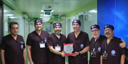 إطلاق
برنامج
تدريبي
عملي
متقدم
في
جراحات
المناظير
بمعهد
تيودور
بلهارس
للأبحاث