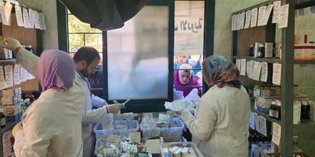 ضبط
أغذية
غير
صالحة
للاستخدام
الآدمى
وغلق
إداري
لمنشأت
طبية
بالفيوم