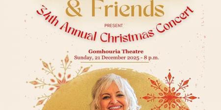 نيفين
      علوبة
      تحتفل
      بالكريسماس
      على
      مسرح
      الجمهورية