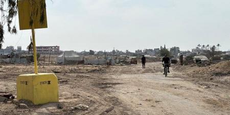 القاهرة
      الإخبارية:
      إسرائيل
      تسعى
      لتحويل
      المنطقة
      الصفراء
      من
      وضع
      مؤقت
      إلى
      منطقة
      دائمة