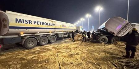 انقلاب
      سيارة
      مواد
      بترولية
      على
      طريق
      الشروق
      يسفر
      عن
      إصابة
      سائقها