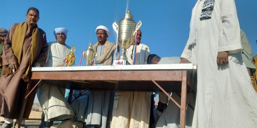 وسط فرسان محافظة أسوان.. مرماح دراو يشكل ملحمة من جميع مراكز أسوان وأسنا بالاقصر/صور