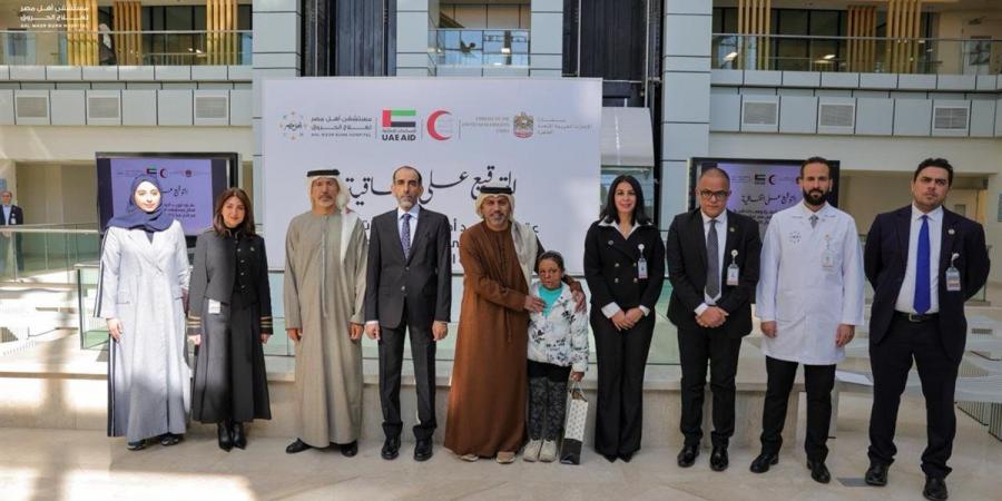 تعاون
      مصري
      إماراتي
      لاستكمال
      المرحلة
      الثانية
      من
      مستشفى
      أهل
      مصر
      لعلاج
      الحروق