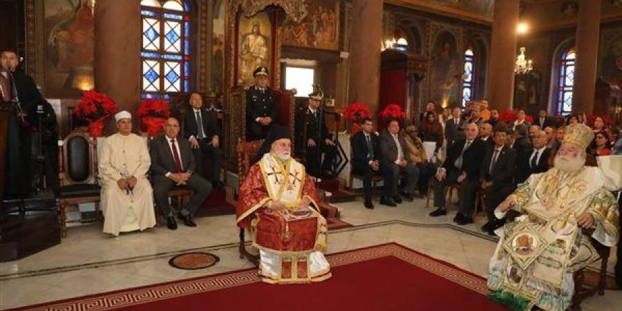 محافظ
      القاهرة
      يشهد
      احتفال
      بطريركية
      الروم
      الأرثوذكس
      بعيد
      ميلاد
      السيد
      المسيح