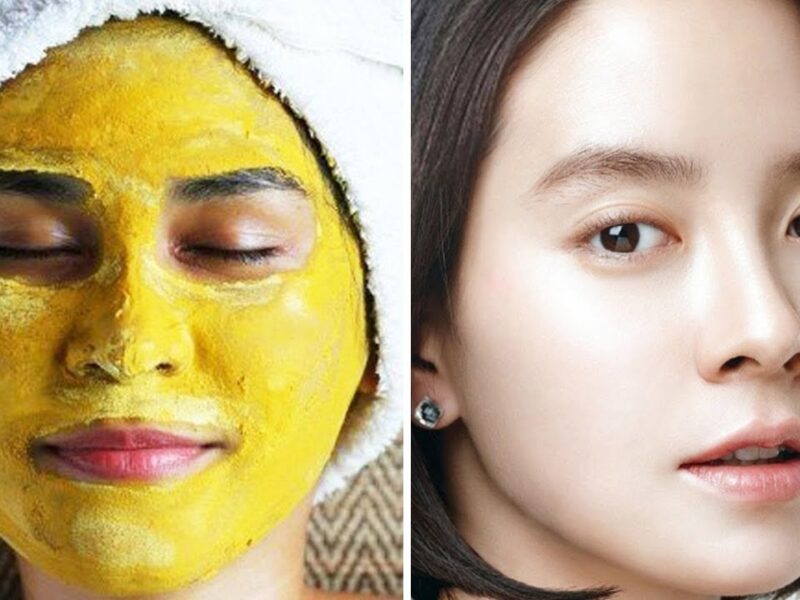 طريقة عمل ماسك الكركم والحليب لتقليل البقع الداكنة