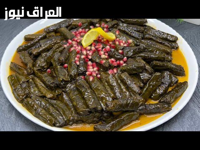 مذاق مميز… طريقة تحضير ورق عنب محشي بالأرز واللحم